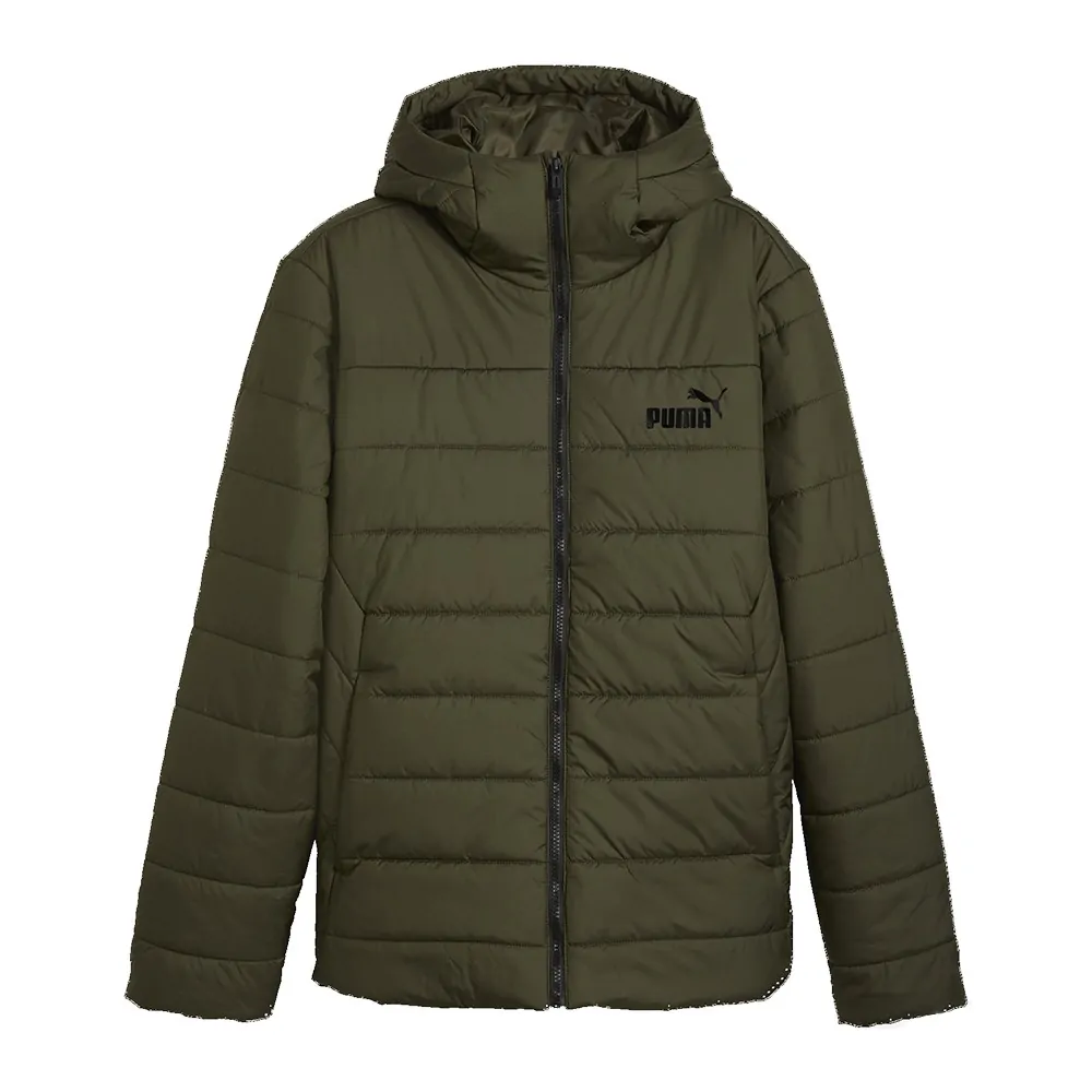 Emi Куртка чоловіча Puma ESS Hooded Padded Jacket оливкова 84893870
