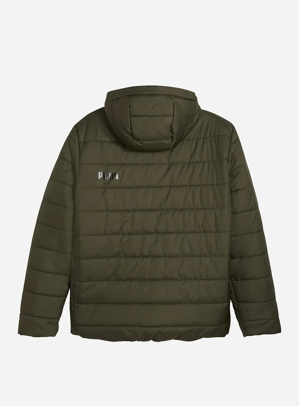 Куртка чоловіча Puma ESS Hooded Padded Jacket оливкова 84893870