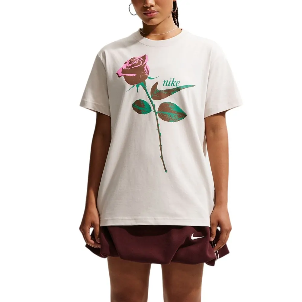 なぁ Футболка жіноча Nike W NSW CLASSIC ST2 TEE бежева IR7826-072