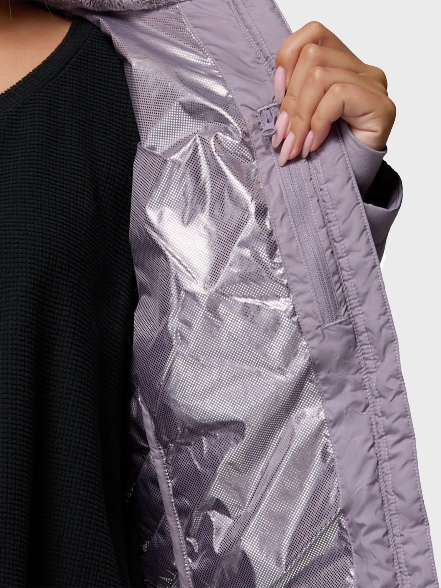 Куртка женская Columbia Heavenly™ Hooded Jacket сиреневая 1738151