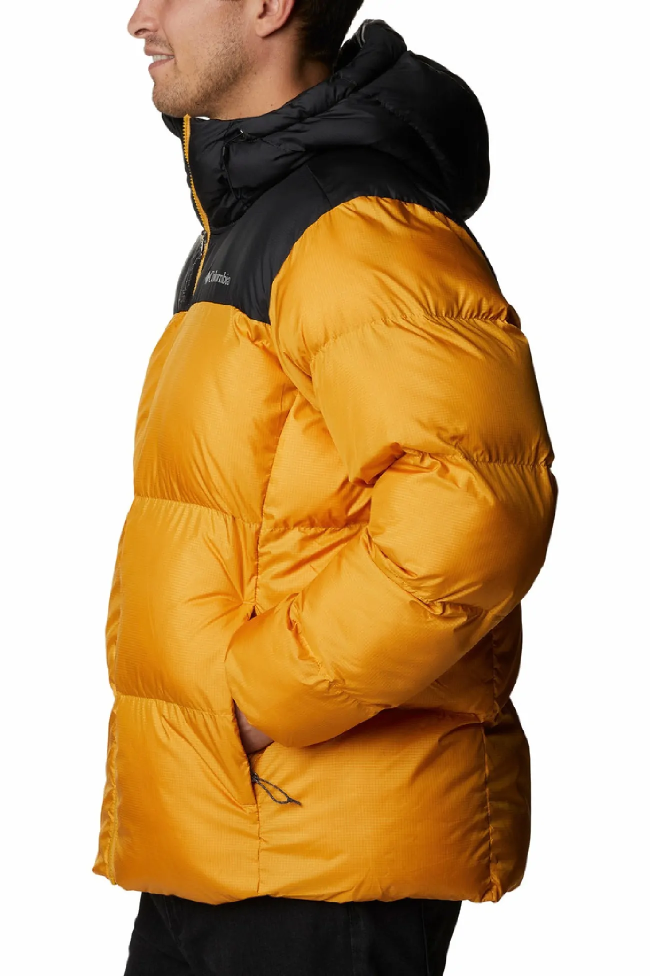 Куртка чоловіча Columbia Puffect™ Hooded Jacket помаранчева