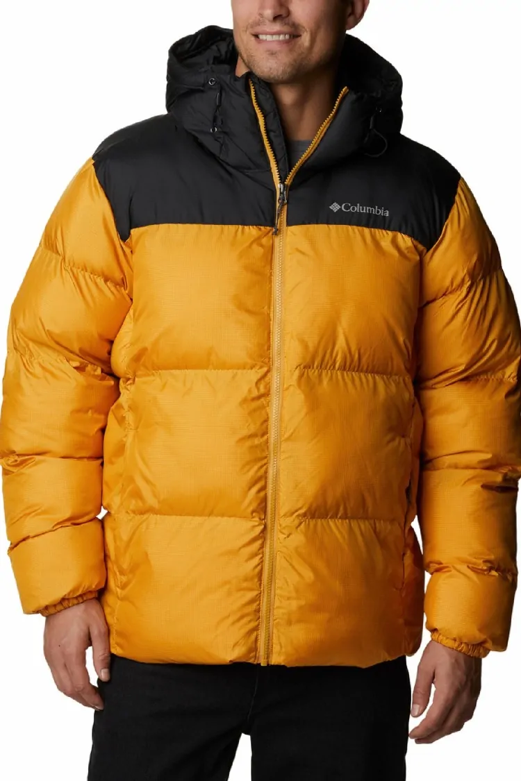 Куртка чоловіча Columbia Puffect™ Hooded Jacket помаранчева