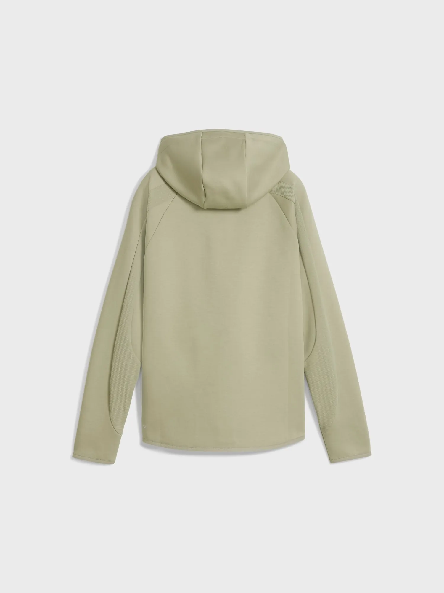 Толстовка женская Puma EVOSTRIPE Full-Zip Hoodie DK оливковая