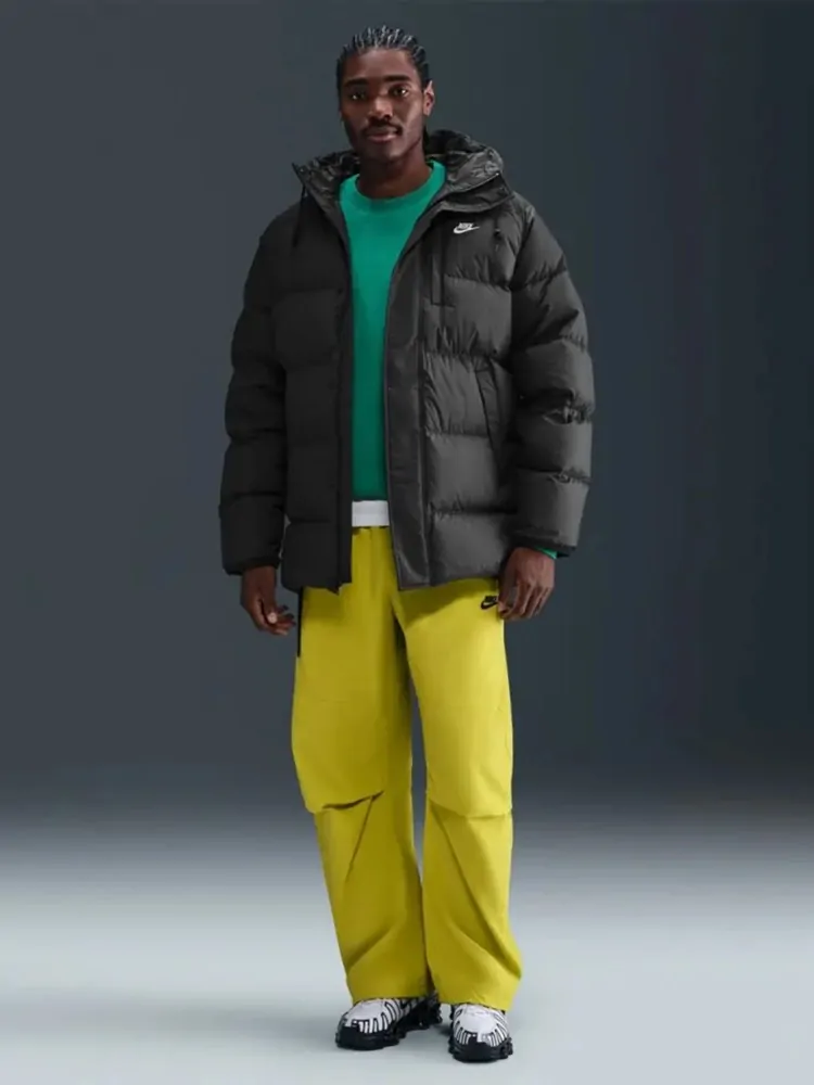 Куртка чоловіча Nike M NK SF CLUB PARKA 550 чорна IB2973-010
