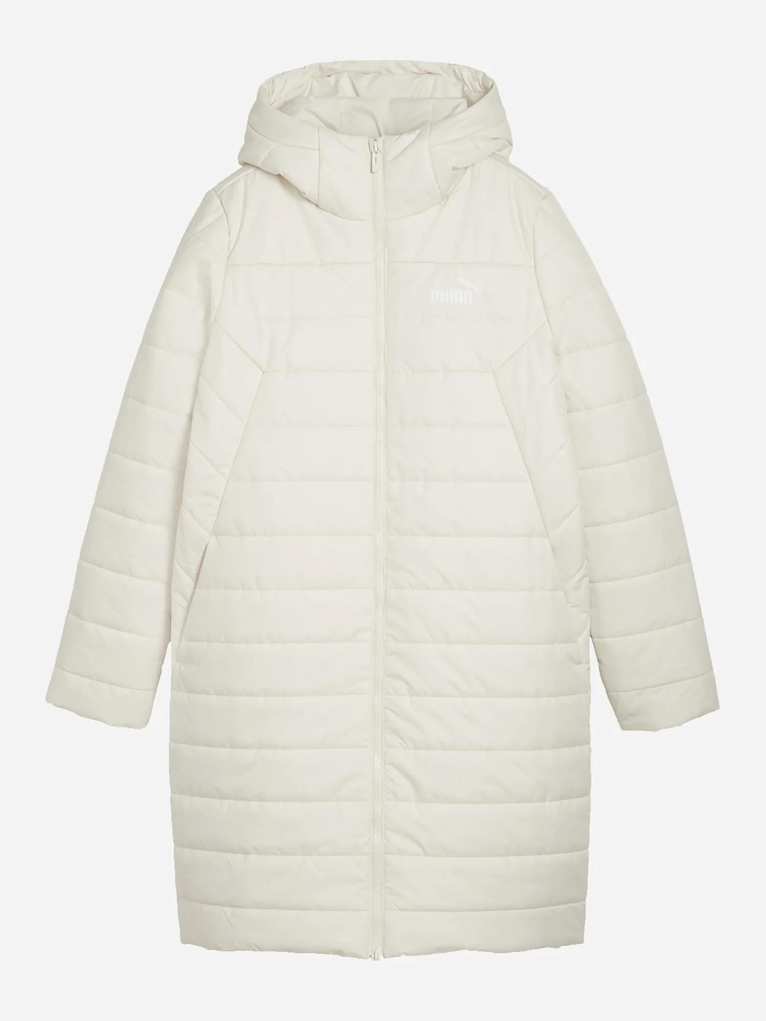 Куртка женская Puma ESS Hooded Padded Coat молочная 84894280