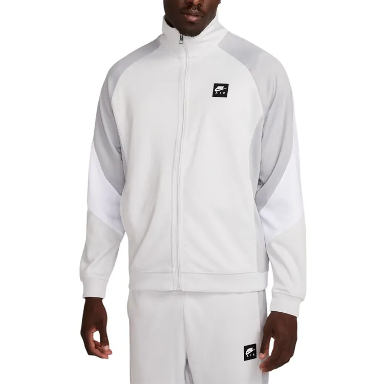 Толстовка мужская Nike M NIKE AIR PK FZ JKT белая HJ0632-009