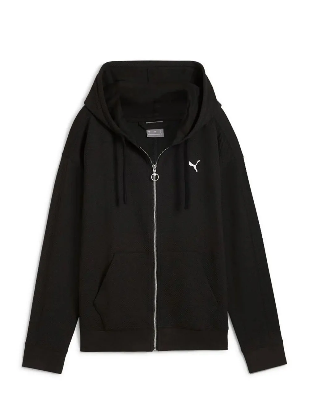 Толстовка жіноча Puma HER Full-Zip Hoodie чорна 68163101 купити в