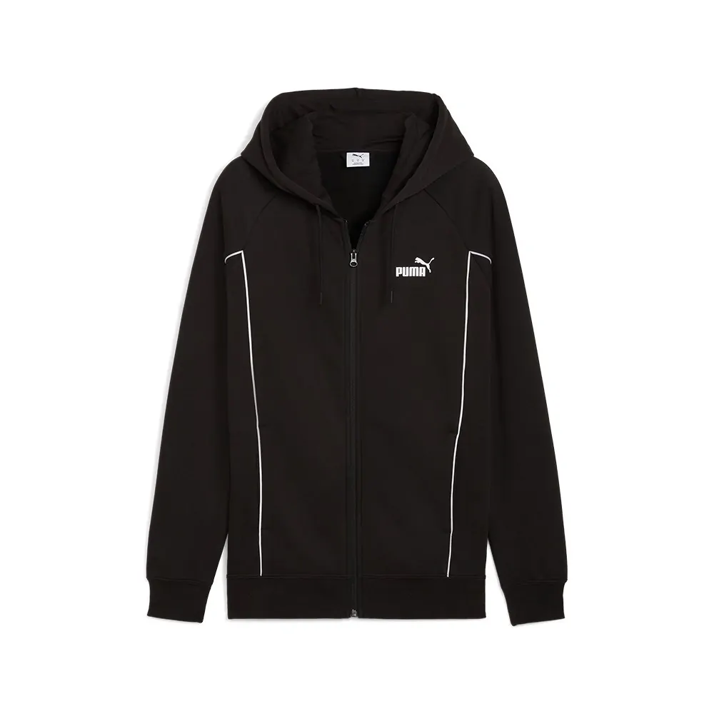 Толстовка чоловіча Puma SPORT FZ Hoodie FL чорна 68824001 купити в