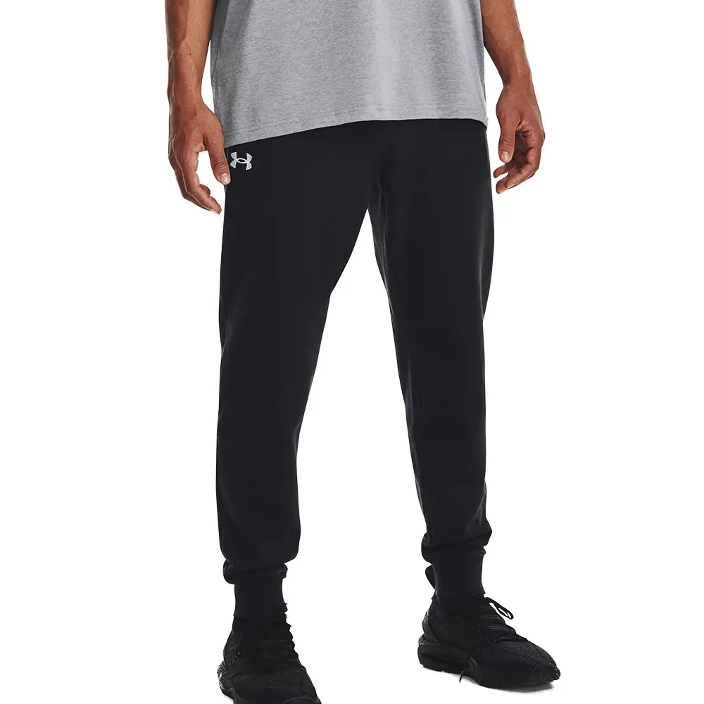 Брюки мужские Under Armour UA Rival Fleece Joggers бордовые