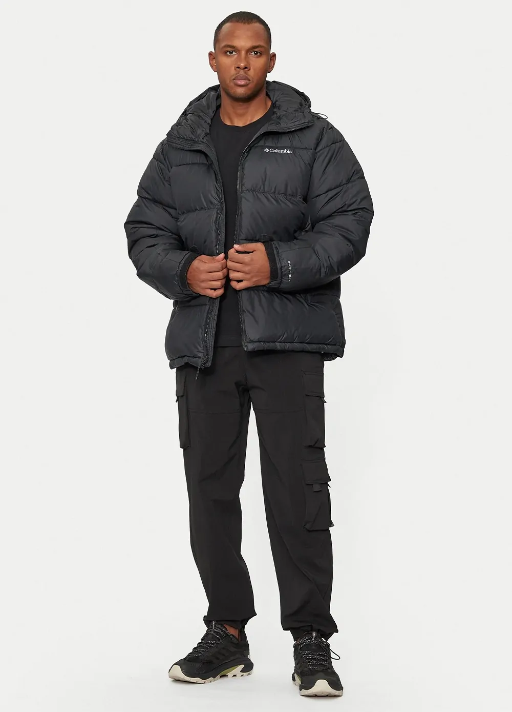 Куртка чоловіча Columbia PIKE LAKE™ II HOODED JACKET чорна 2050931