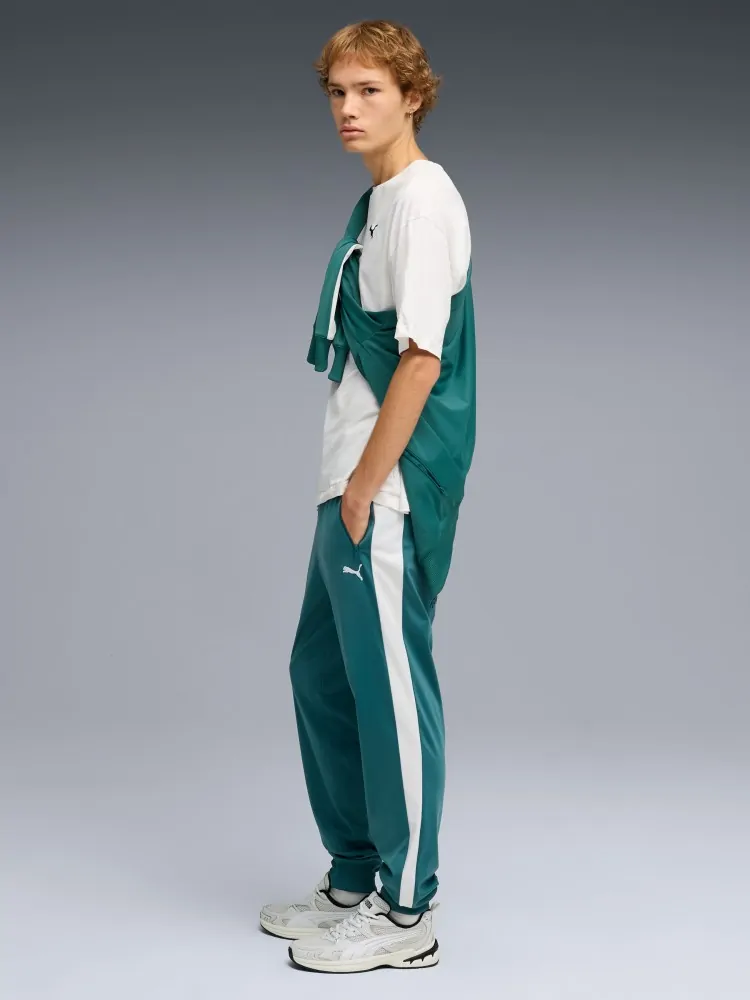 Брюки мужские Puma ESS T7 Poly Pants зеленые 69246341 купить в