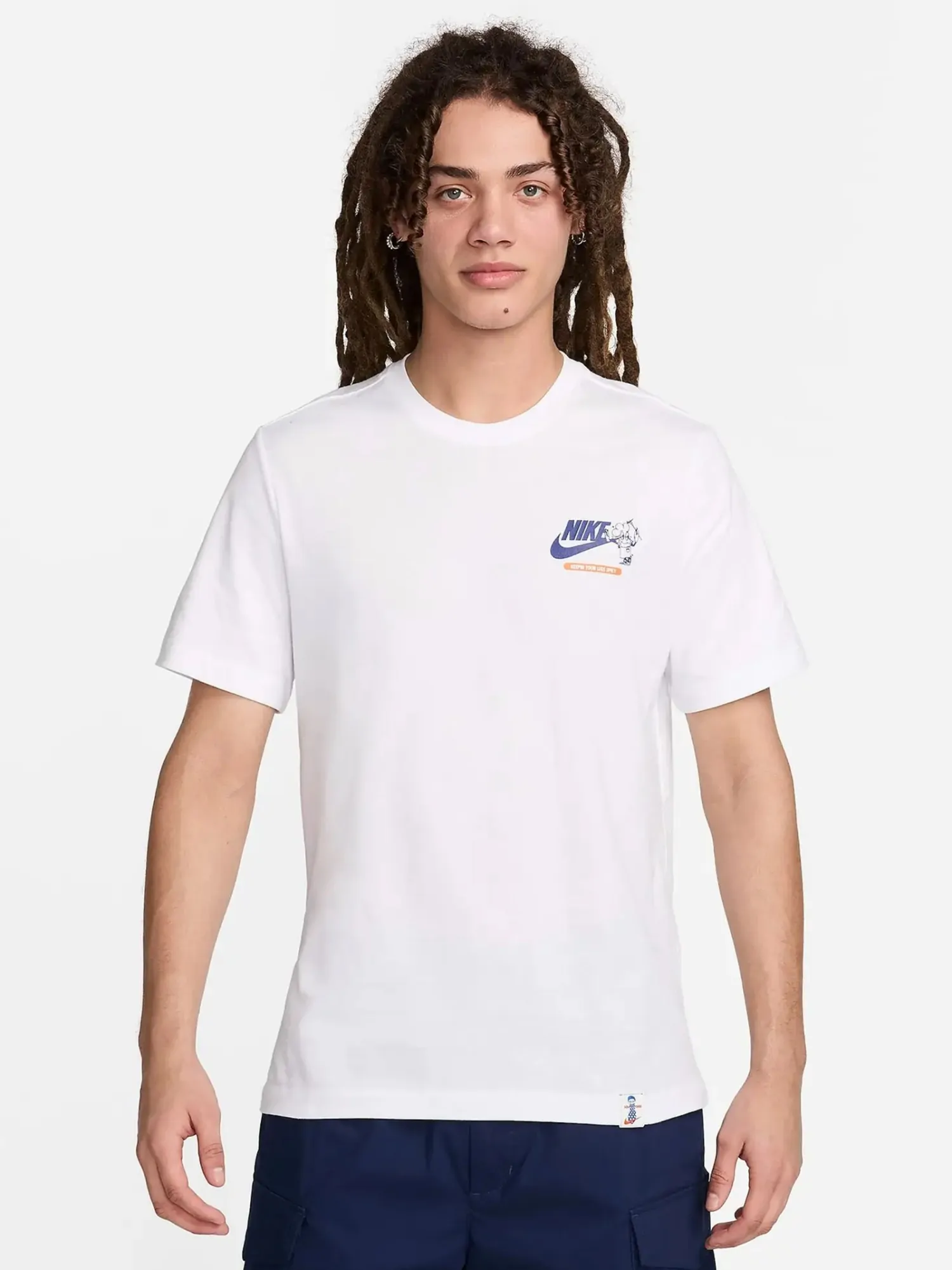 Футболка чоловіча Nike M NSW TEE OC GRAPHIC PK5 біла FV3754-100