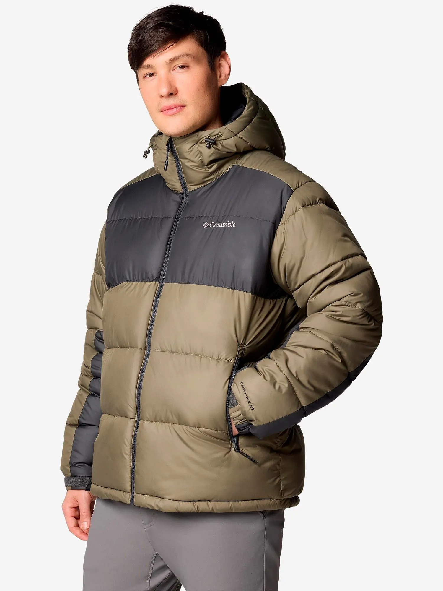 Куртка мужская Columbia PIKE LAKE™ II HOODED JACKET зеленая