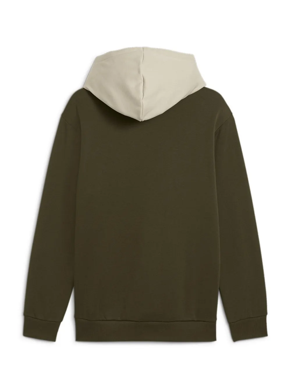 Толстовка чоловіча Puma PUMA POWER Colorblock Hoodie FL оливкова