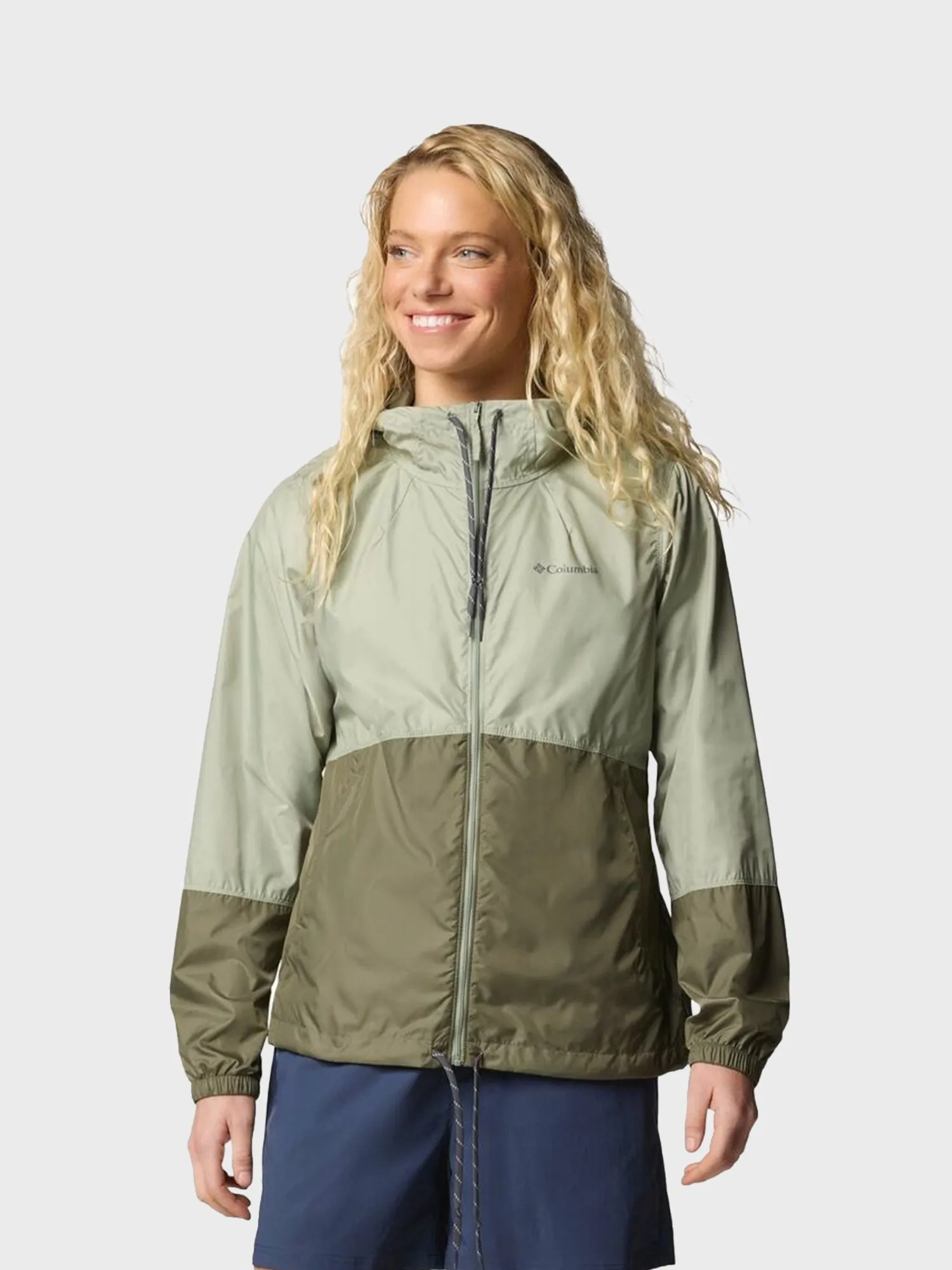 Вiтрiвка жiноча Columbia Flash Forward™ II Windbreaker хакі