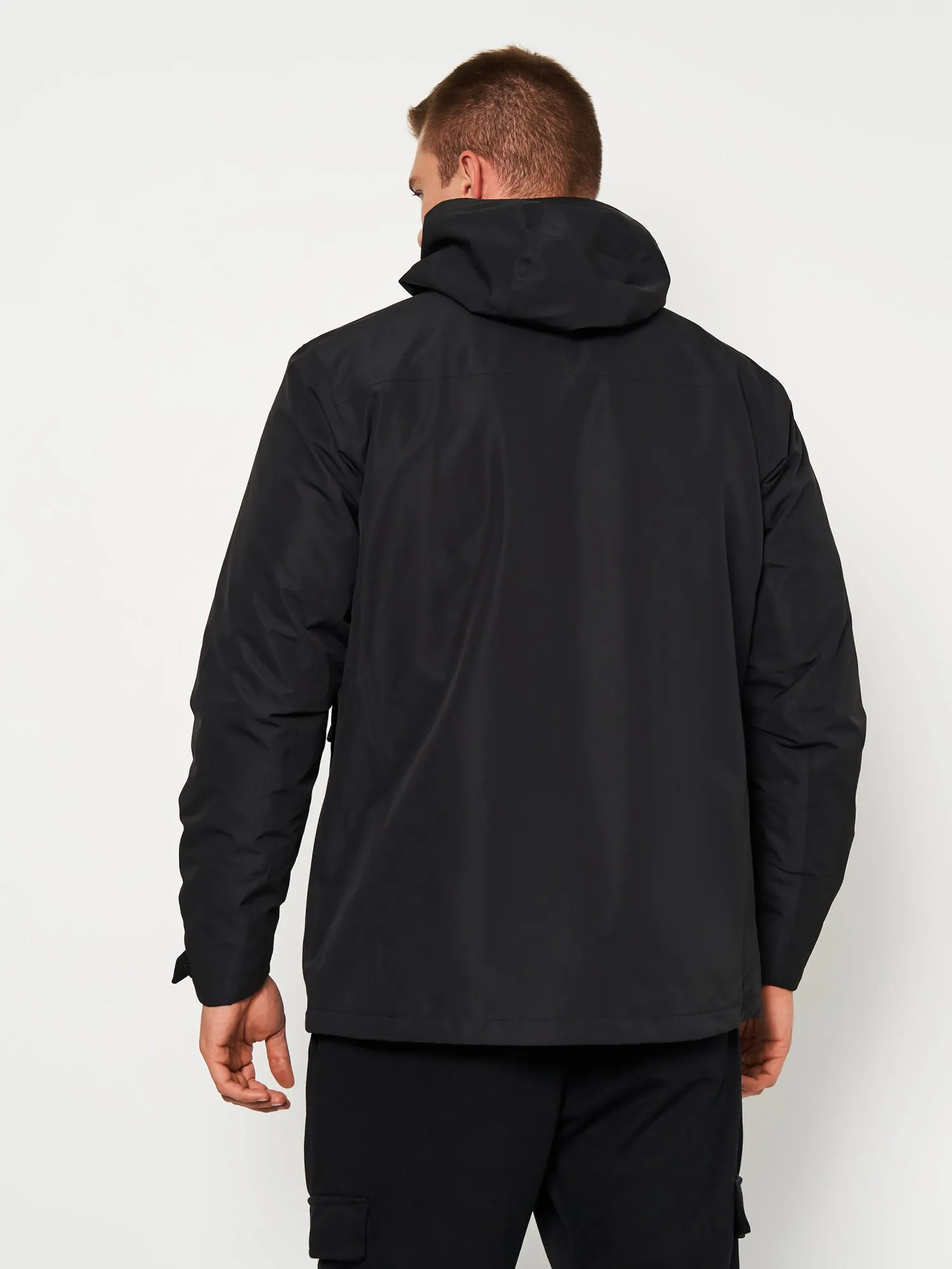 Куртка чоловіча Jack Wolfskin TAUBENBERG 3IN1 JKT M чорна 1115311