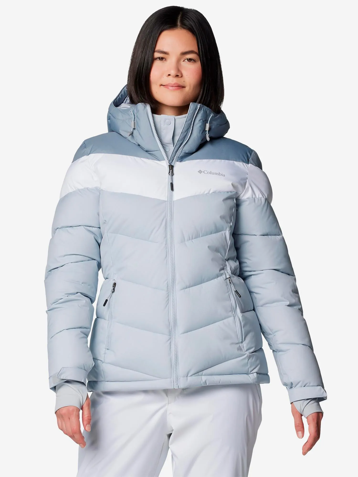 Куртка жіноча Columbia Abbott Peak™ II Insulated Jacket сіра
