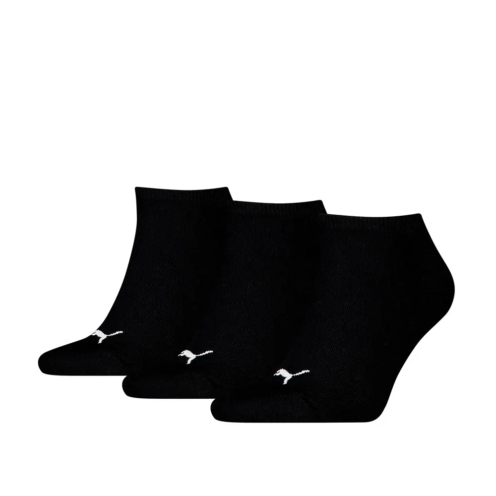Шкарпетки Puma UNISEX SNEAKER PLAIN 3P чорні 93862406 купити в