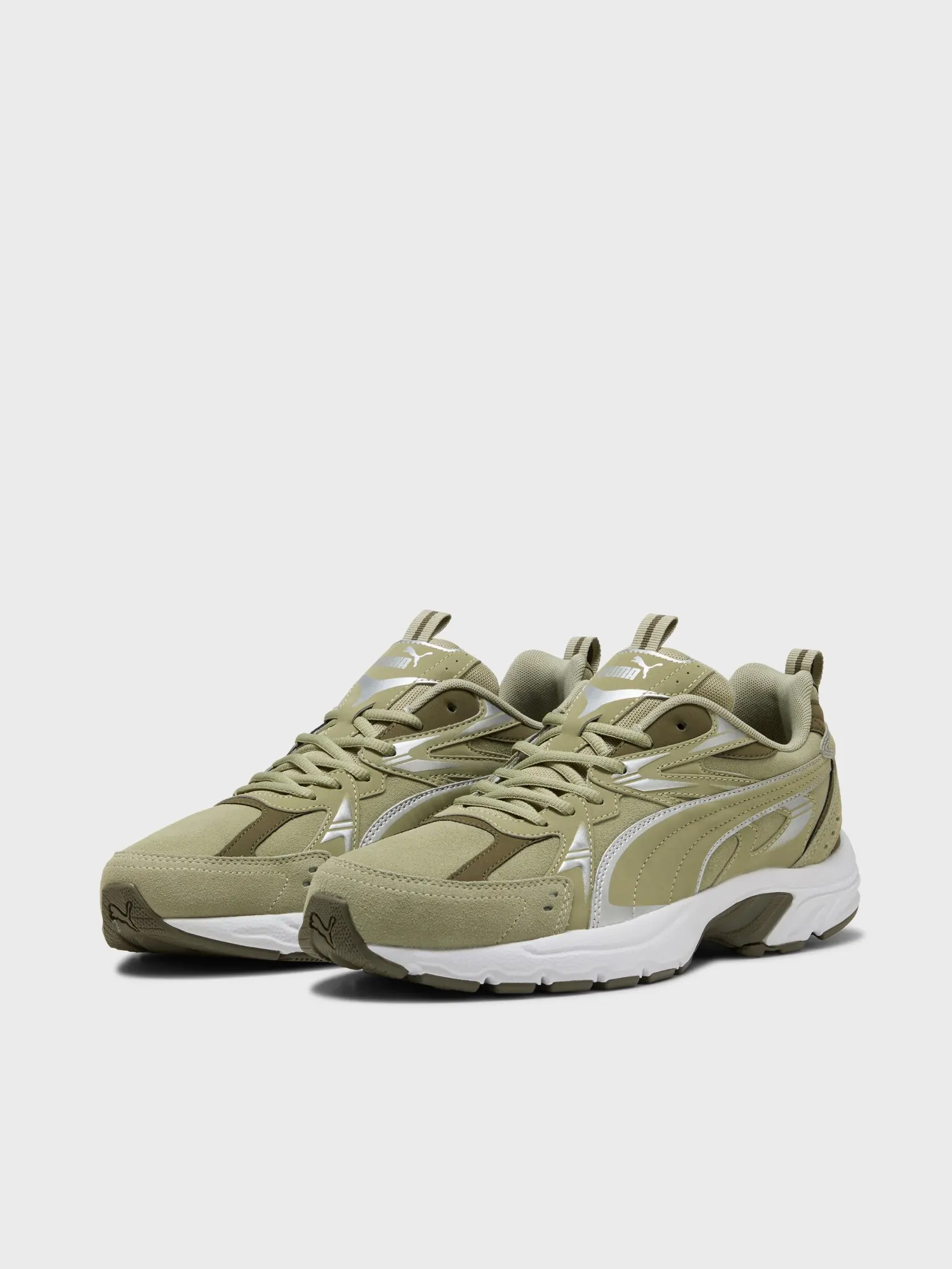 Кроссовки женские Puma Milenio tech SD оливковые 40265604 купить в