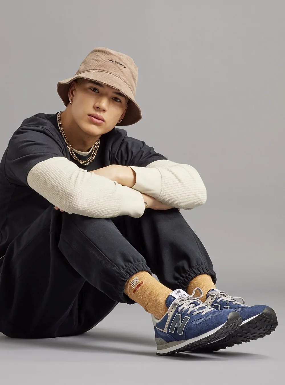 Кроссовки мужские New Balance 574 синие ML574EVN купить в Киеве в
