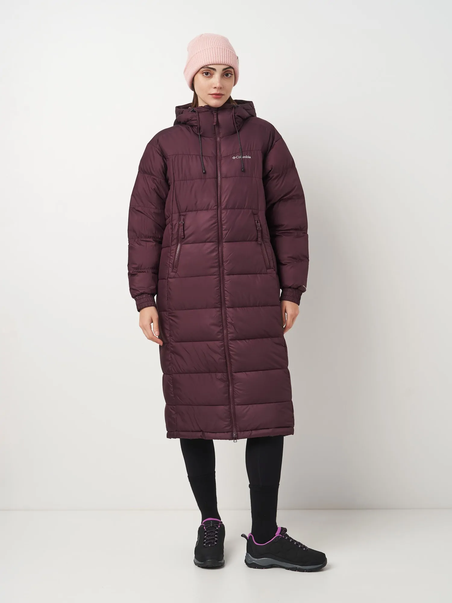 CITY ¥39,600 SUPER140S OVER P COAT Куртка женская Columbia Pike Lake™ II Long Jacket бордовая 2051351