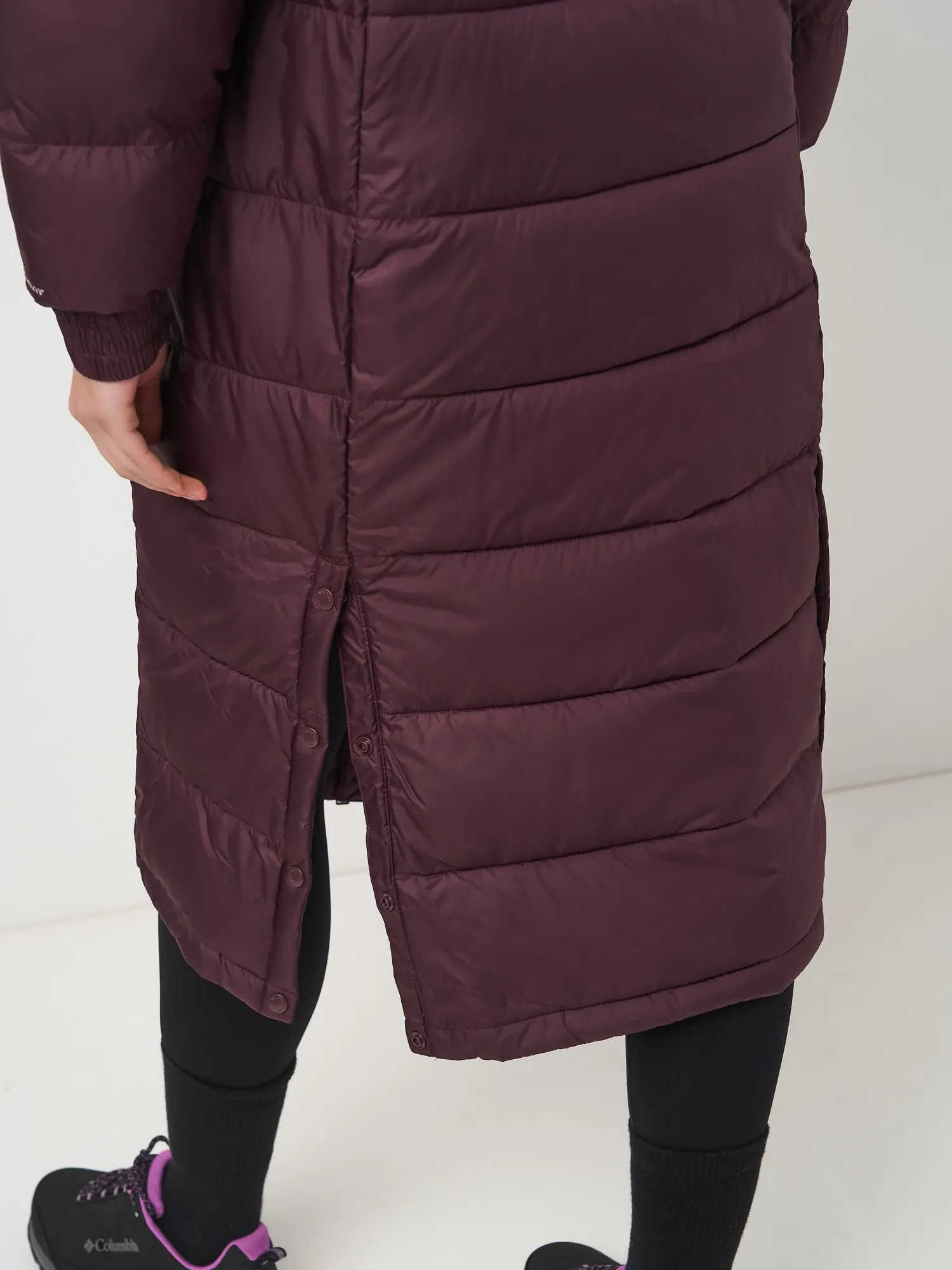 Куртка женская Columbia Pike Lake™ II Long Jacket бордовая 2051351