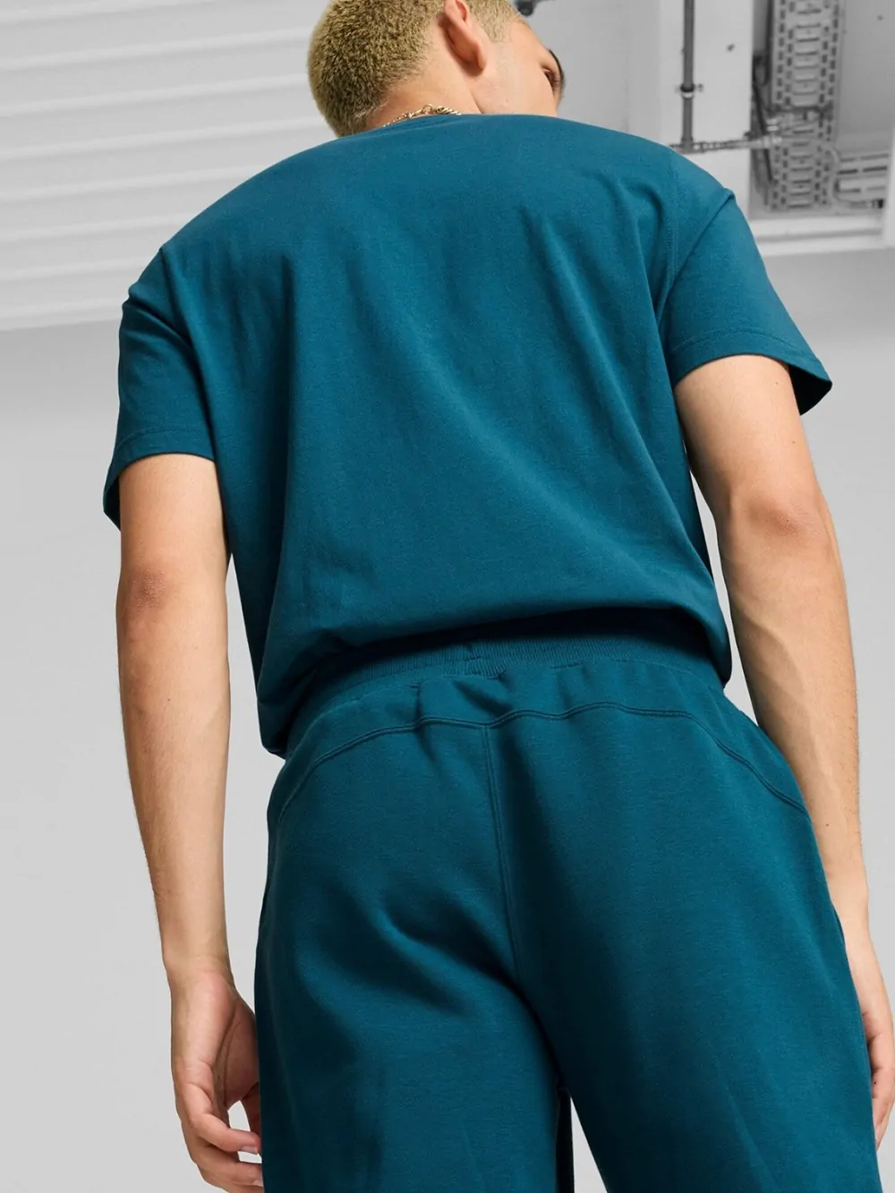 Брюки мужские Puma PUMA SQUAD Sweatpants FL cl зеленые 68180022