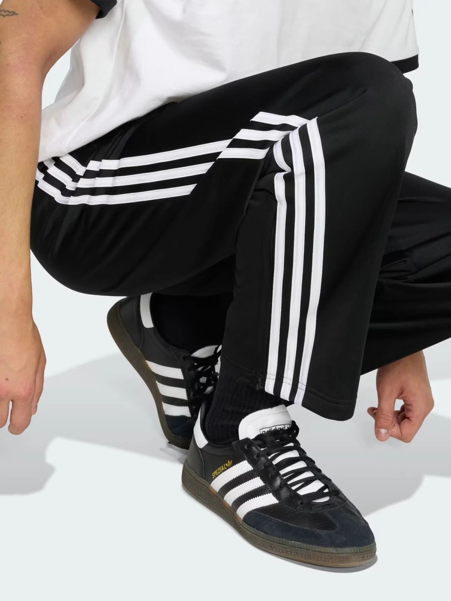 Брюки мужские Adidas FIREBIRD TP черные KD8315 купить в Киеве в