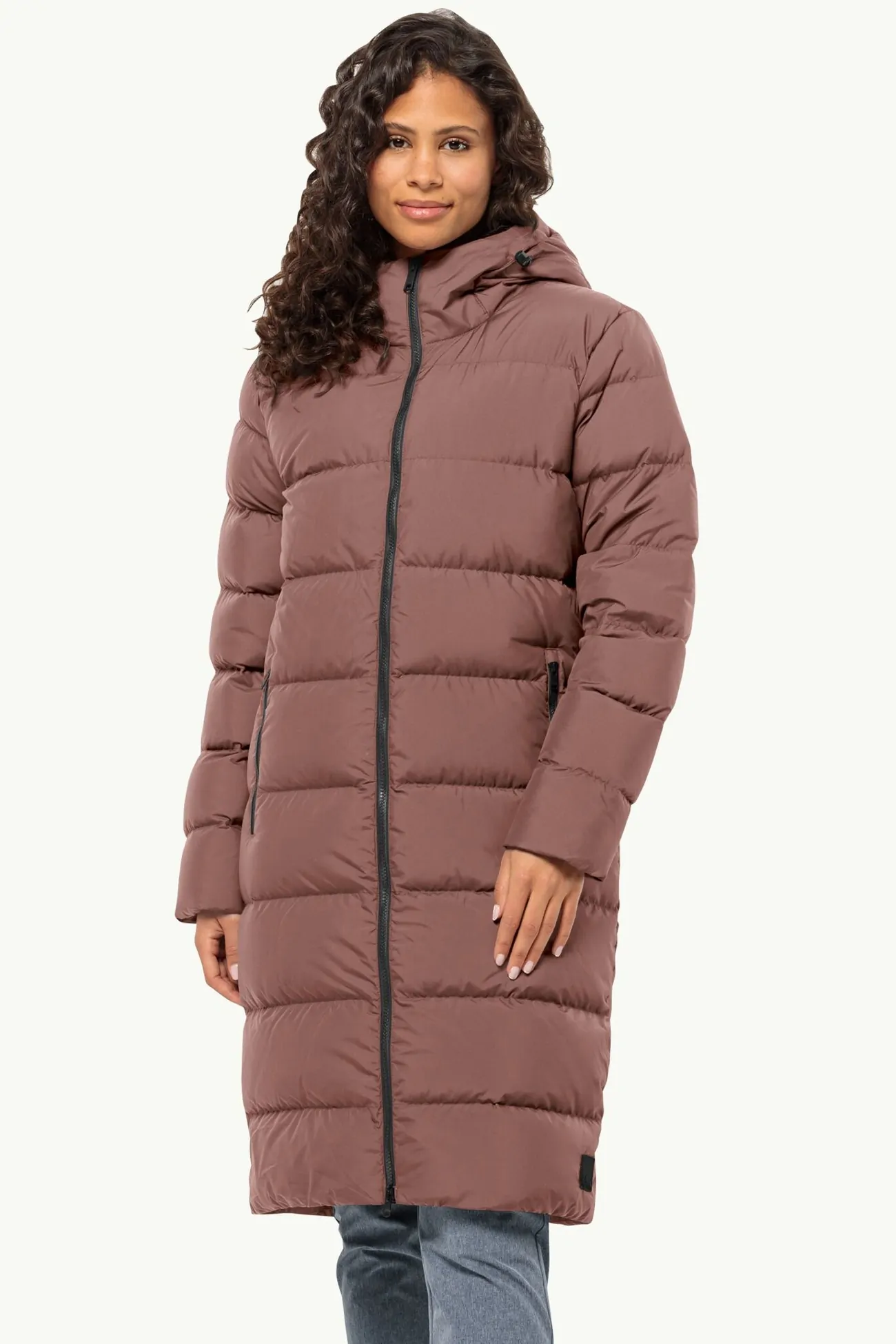 Куртка женская Jack Wolfskin FROZEN PALACE COAT W коричневая