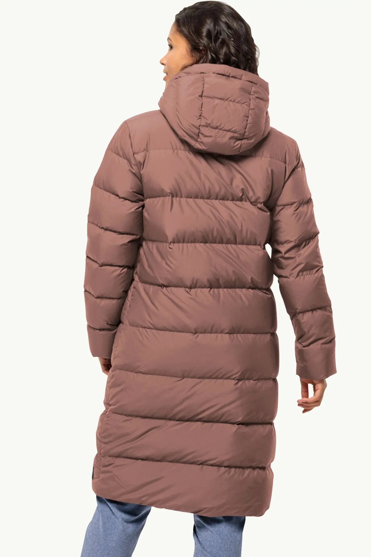 Куртка женская Jack Wolfskin FROZEN PALACE COAT W коричневая