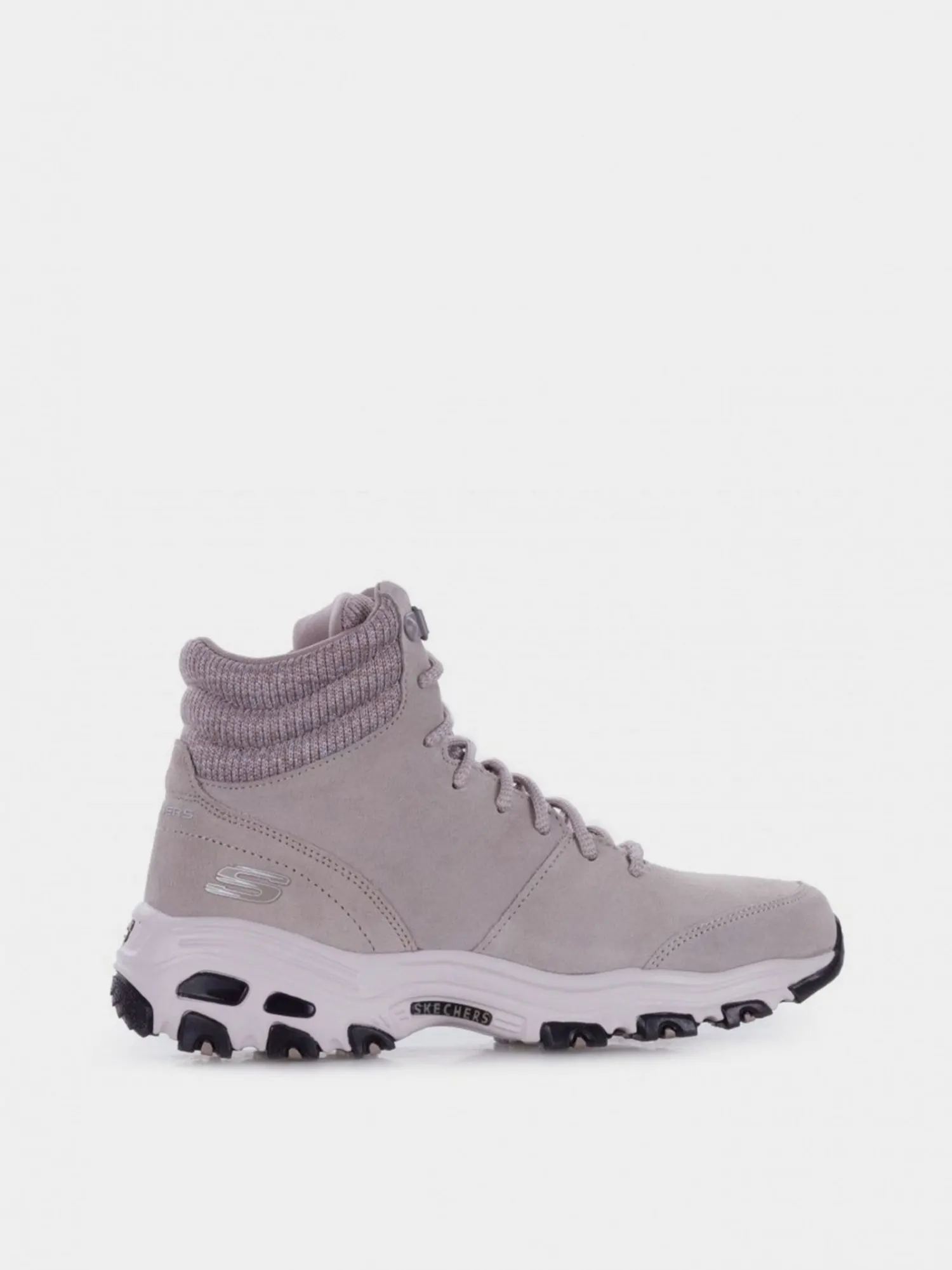 ちゅーりー Черевики жіночі Skechers D'LITES CHILL FLURRY сірі 49727 TPE