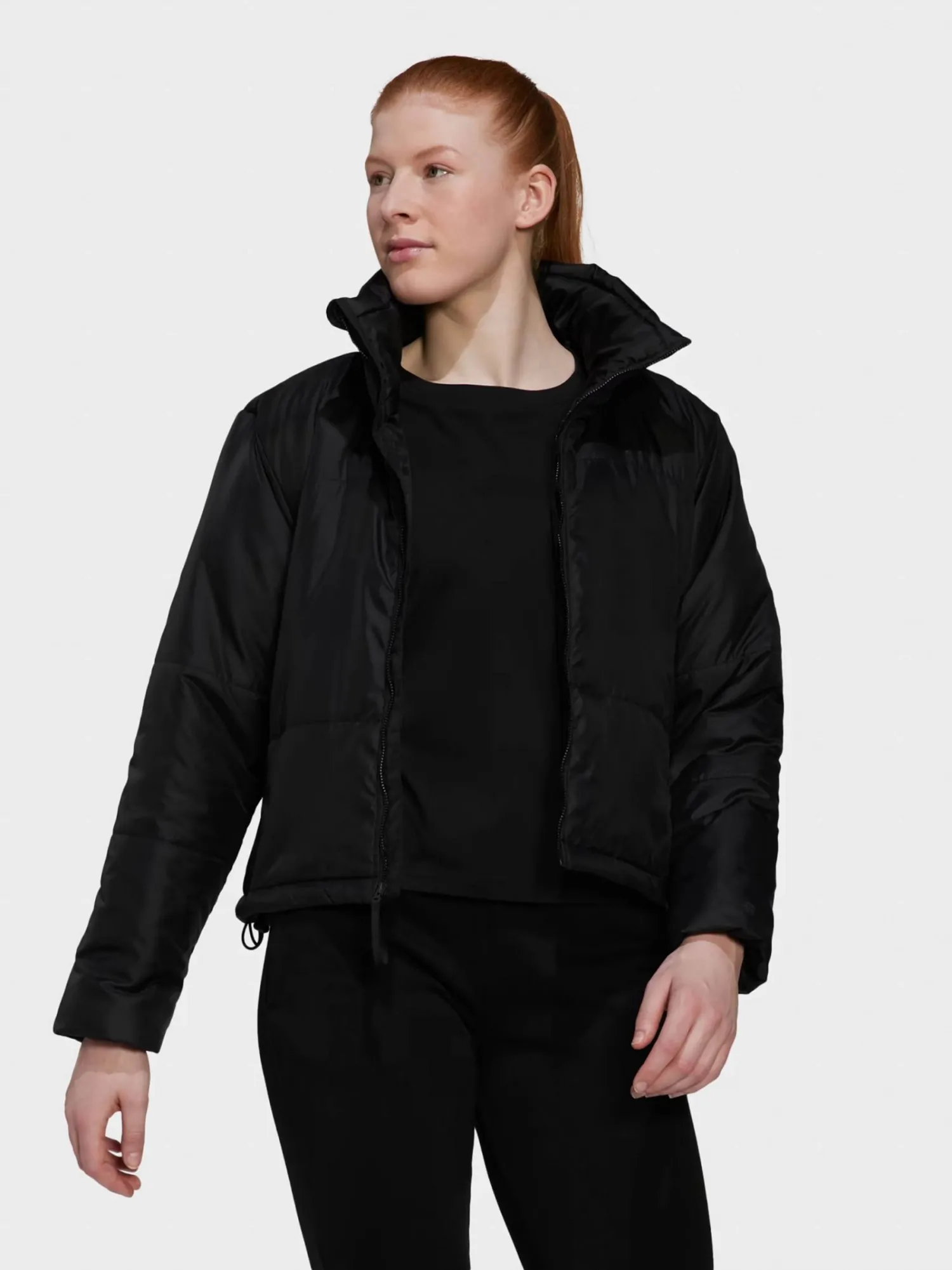 Куртка жіноча Adidas W BSC PADDED J чорна HG8757 купити в Києві в