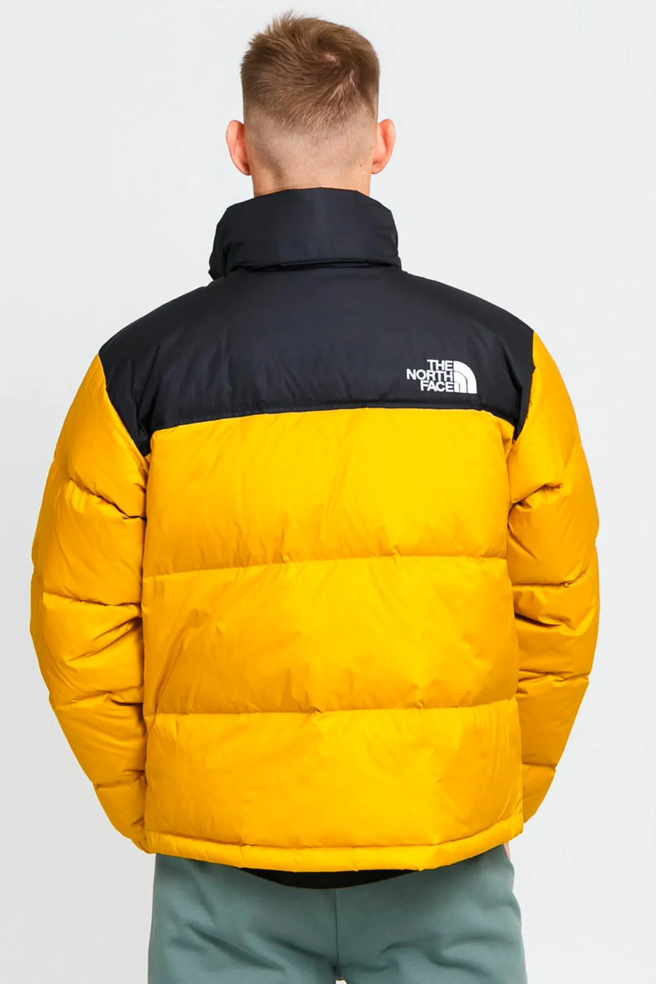 Куртка мужская The North Face 1996 Retro Nupt желтая NF0A3C8DH9D1