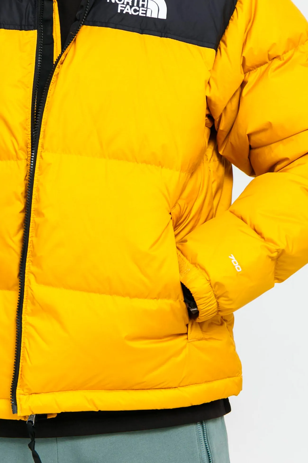 Куртка мужская The North Face 1996 Retro Nupt желтая NF0A3C8DH9D1