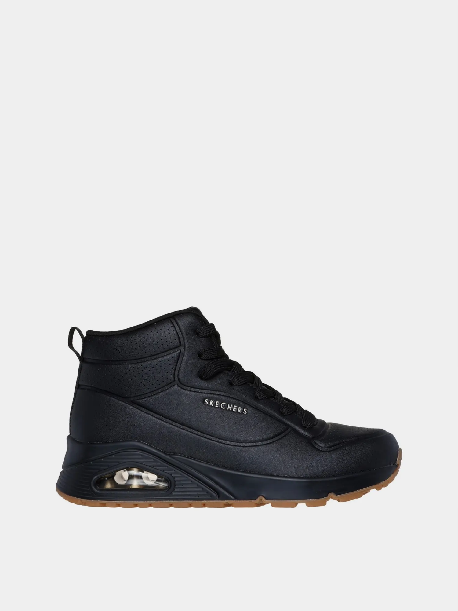 Ботинки женские Skechers Uno - Stand High черные 177097 BBK купить