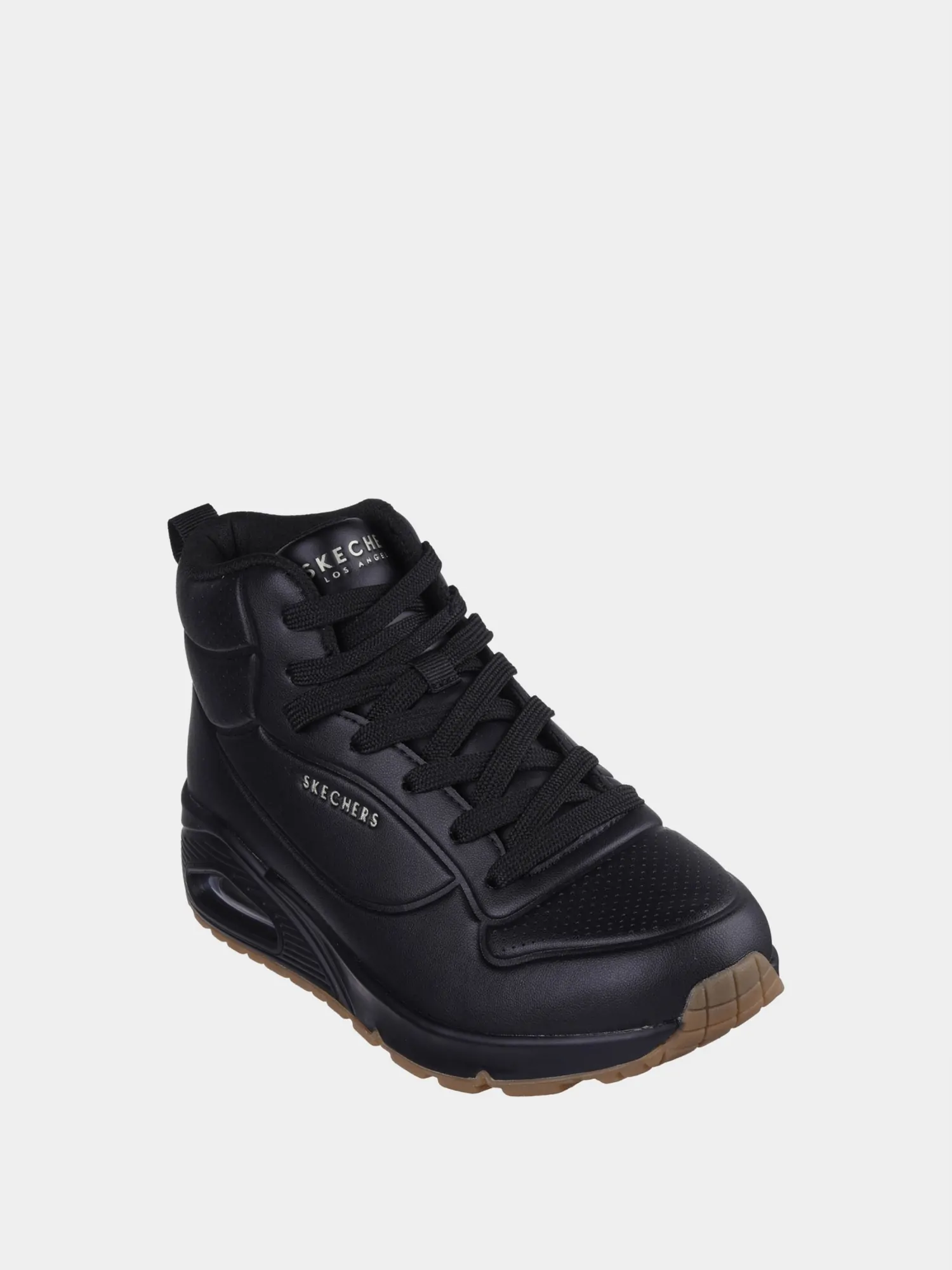 ゆき Ботинки женские Skechers Uno - Stand High черные 177097 BBK купить