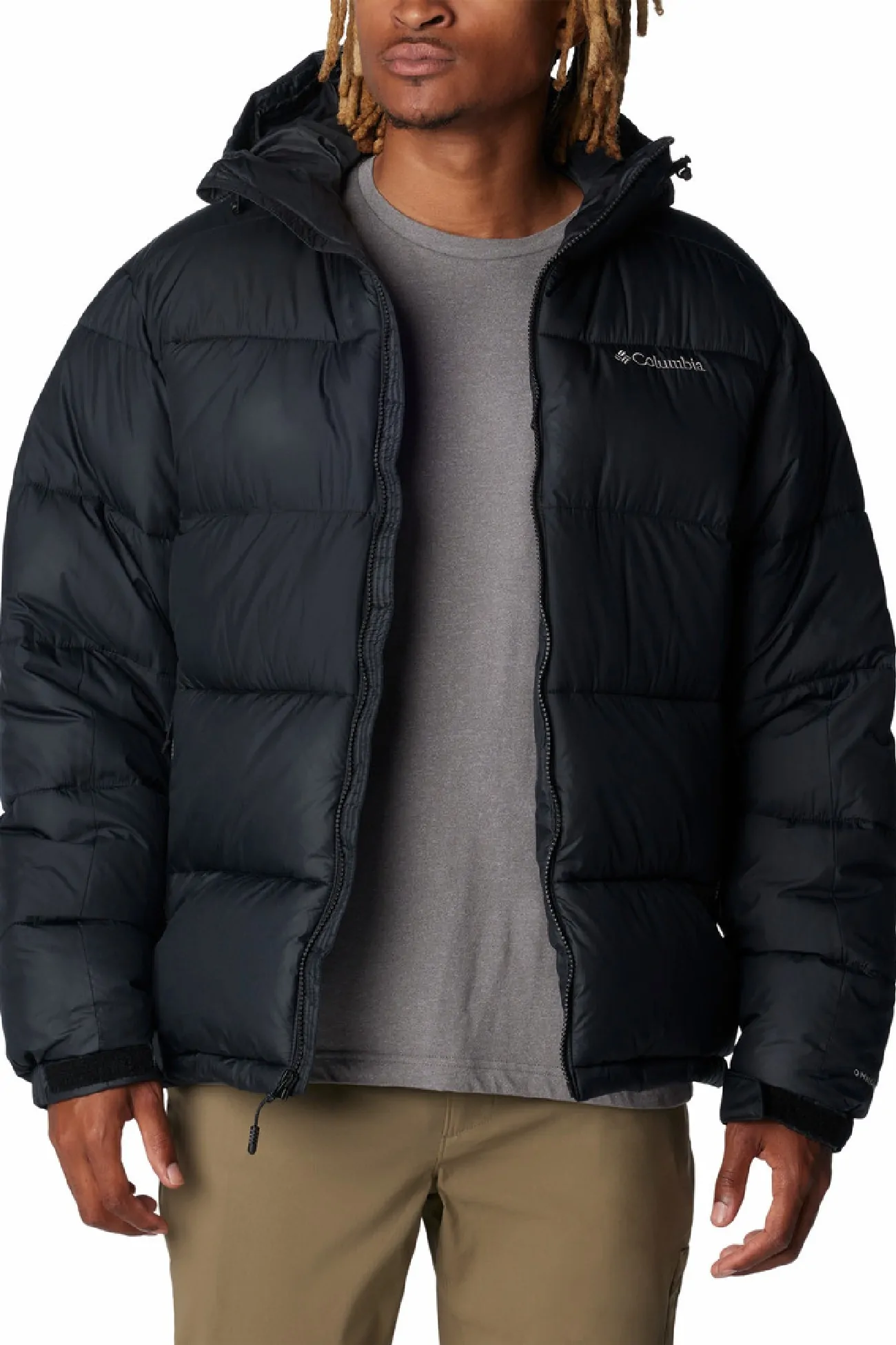 Куртка чоловіча Columbia Pike Lake™ II Hooded Jacket чорна 2050931