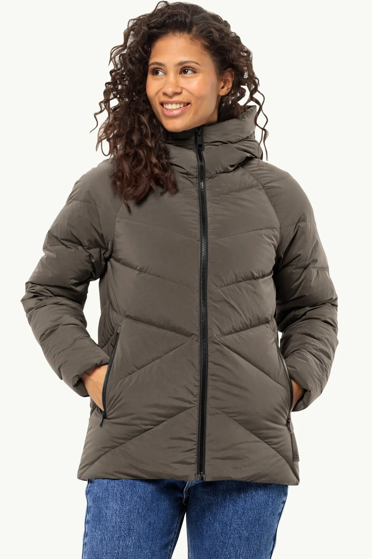 Куртка жіноча Jack Wolfskin MARIENPLATZ JKT W коричнева 1207611