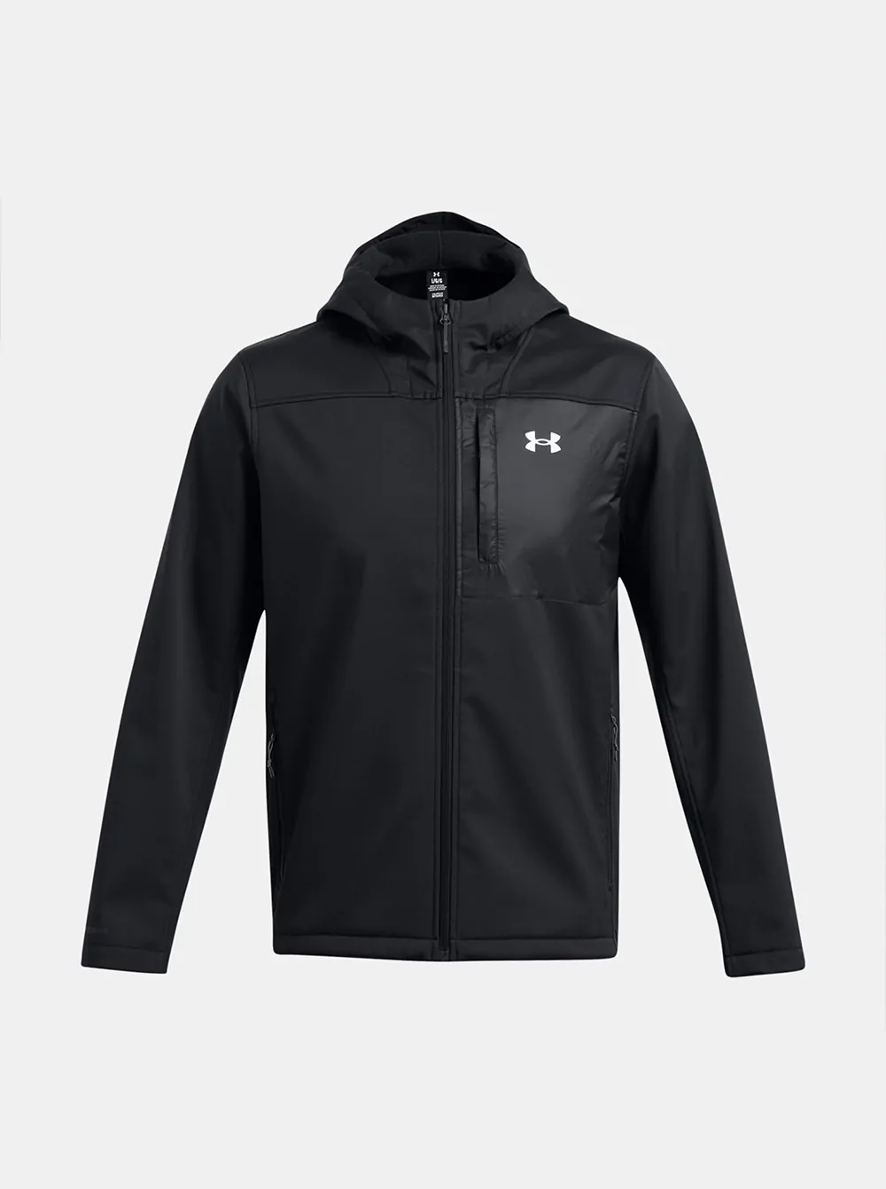 Ветровка мужская Under Armour SHIELD HOODED JACKET черная 1371587