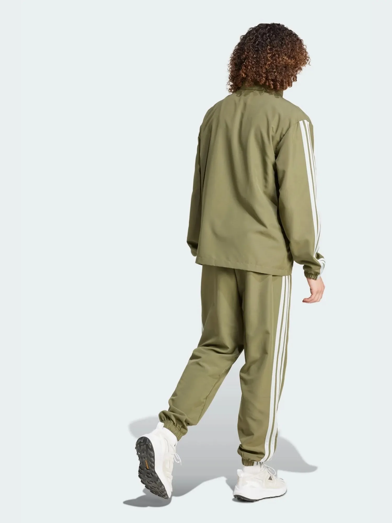 Костюм чоловічий Adidas M 3S WV TT TS оливковий JI8850 купити в