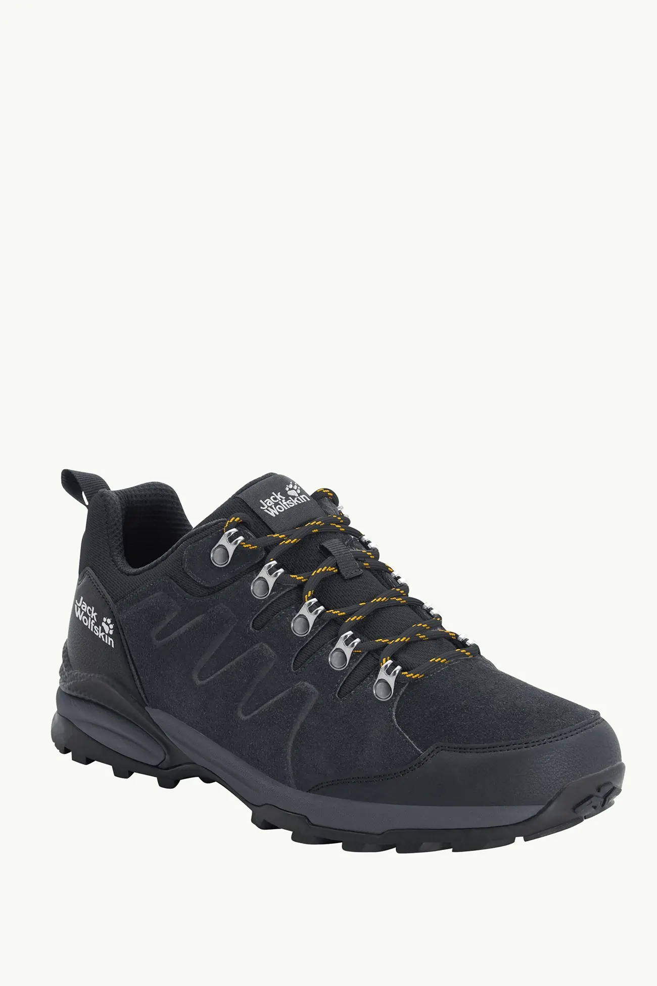 Напівчеревики чоловічі Jack Wolfskin REFUGIO TEXAPORE LOW M чорні