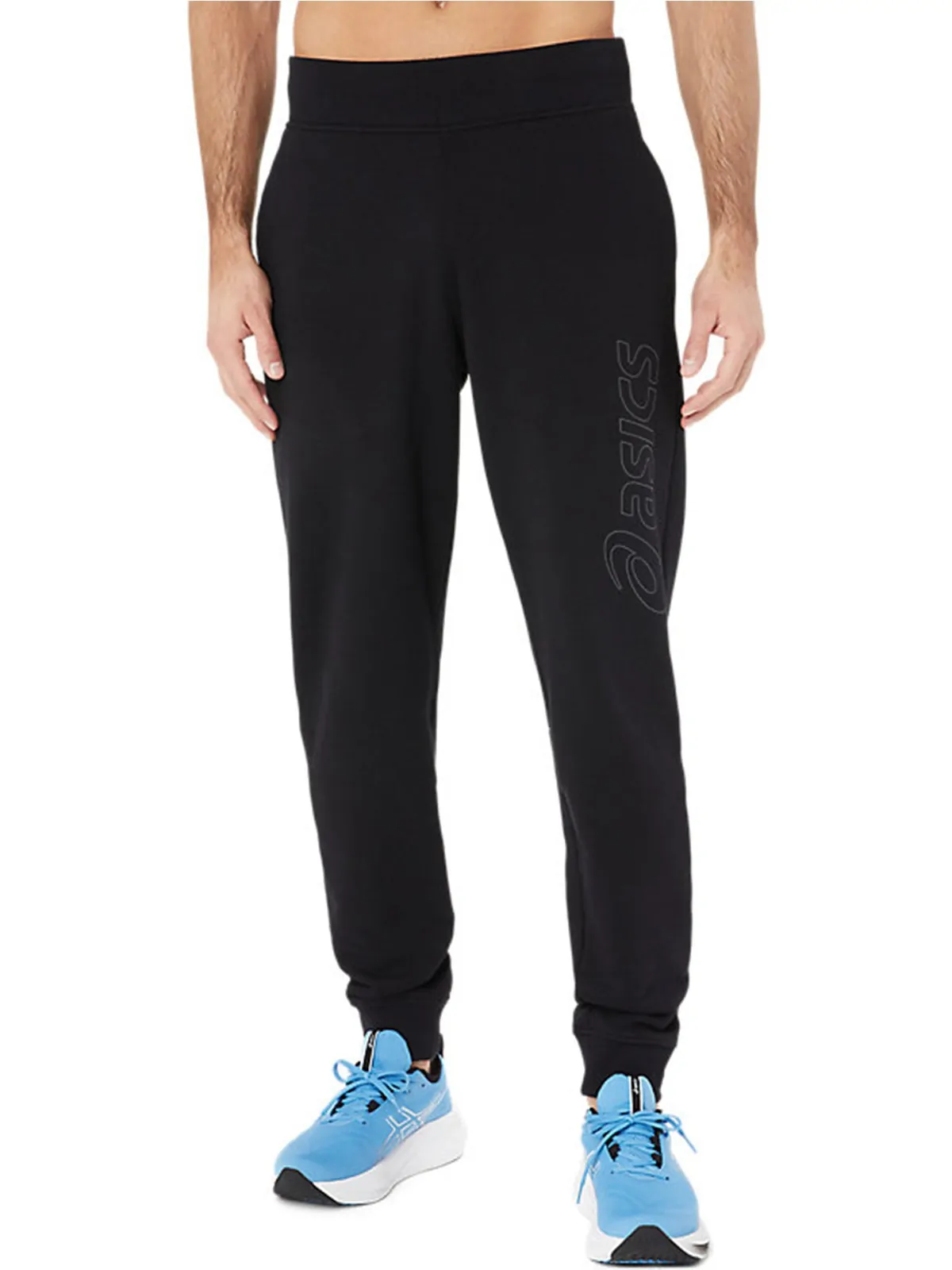 Штани чоловічі Asics LOGO SWEATPANT чорні 2031E189-002 купити в