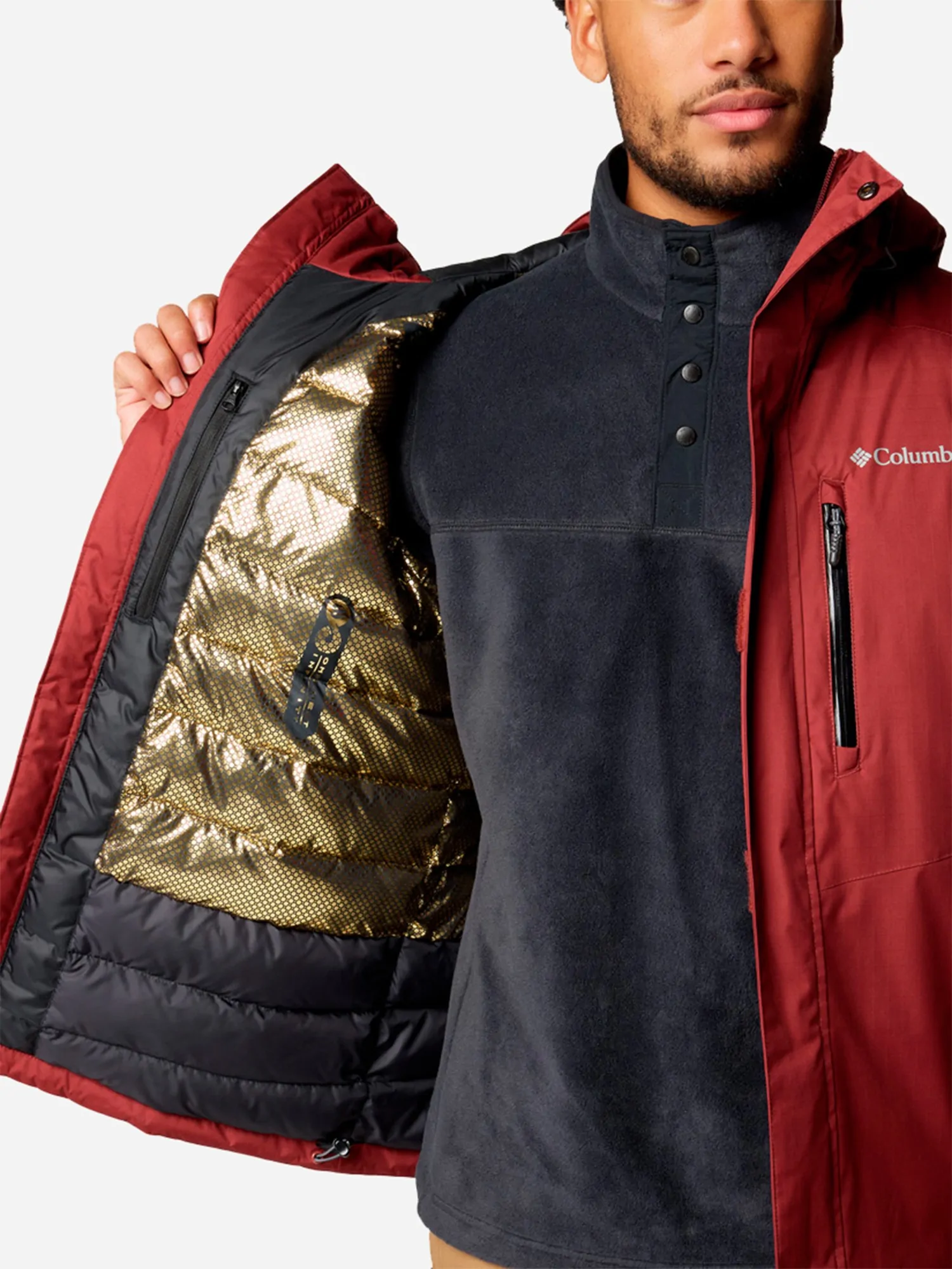 Куртка чоловіча Columbia Oak Harbor™ II Insulated Jacket червона