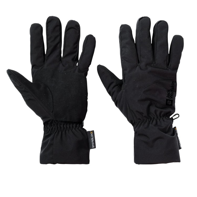 Перчатки мужские Jack Wolfskin HIGHLOFT GLOVE черные 1904435-6000