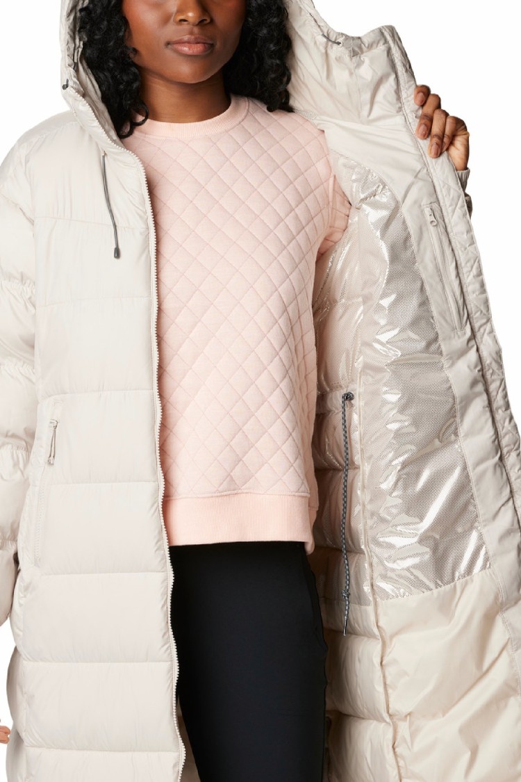 Куртка женская Columbia Pike Lake™ II Long Jacket бежевая 2051351-278 изображение 4