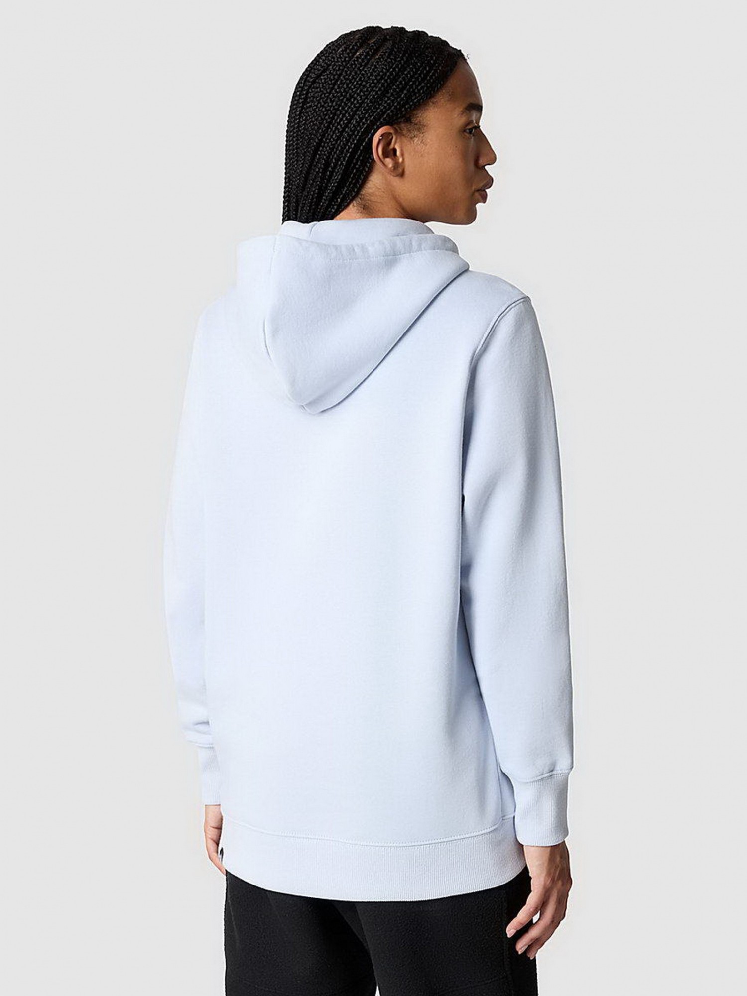 Толстовка женская The North Face W DREW PEAK PULLOVE голубая NF0A55ECI0E1 изображение 3