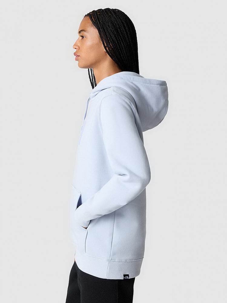 Толстовка женская The North Face W DREW PEAK PULLOVE голубая NF0A55ECI0E1 изображение 4