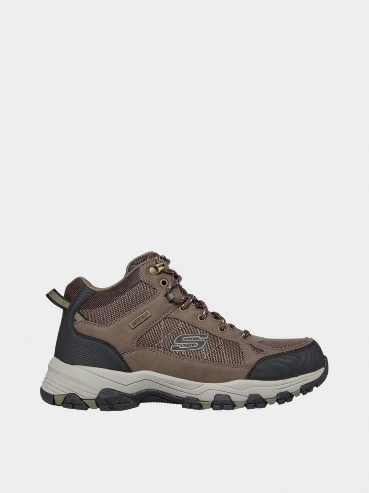 Ботинки мужские Skechers Selmen коричнивые 204477 CHOC изображение 2