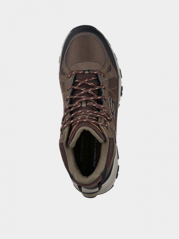 Ботинки мужские Skechers Selmen коричнивые 204477 CHOC изображение 4
