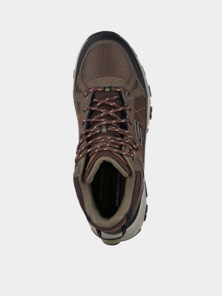 Ботинки мужские Skechers Selmen коричнивые 204477 CHOC изображение 4